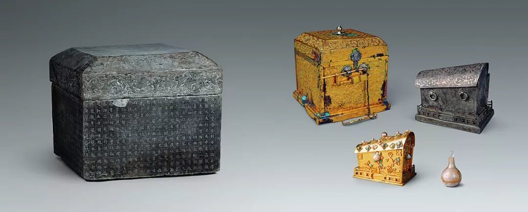 金棺银椁铜匣舍利瓶石函