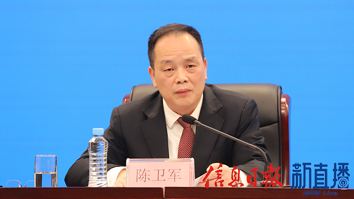 省政务服务办数字政府安全保障处处长陈卫军