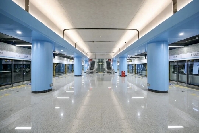 济南地铁4、8号线和6号线东段车站实景图又“上新”