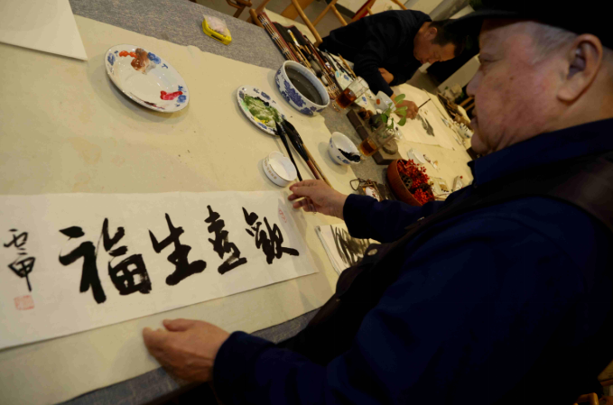 【组图】河北沧州：大运河畔翰墨飘香