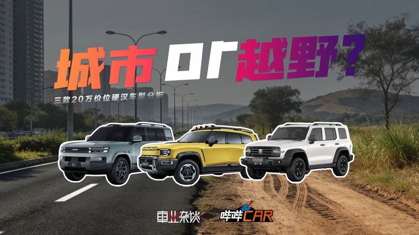 向往诗和远方？这三款20万价位硬汉车型总得选一台吧