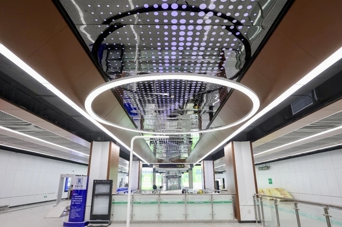 济南地铁4、8号线和6号线东段车站实景图又“上新”