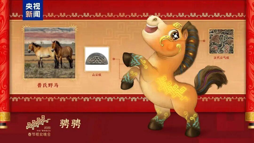 央視春晚吉祥物亮相 滿是陜西文物元素