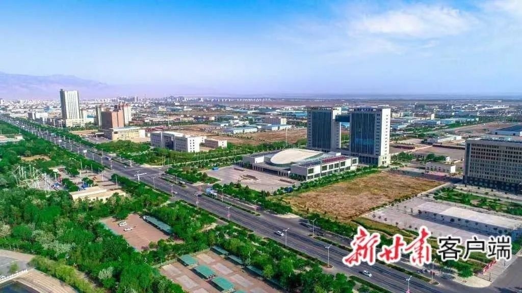 蓬勃发展的金昌经济技术开发区(资料图)图片由金昌经开区提供