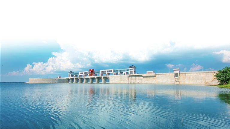 出山店水库。 李重阳 摄