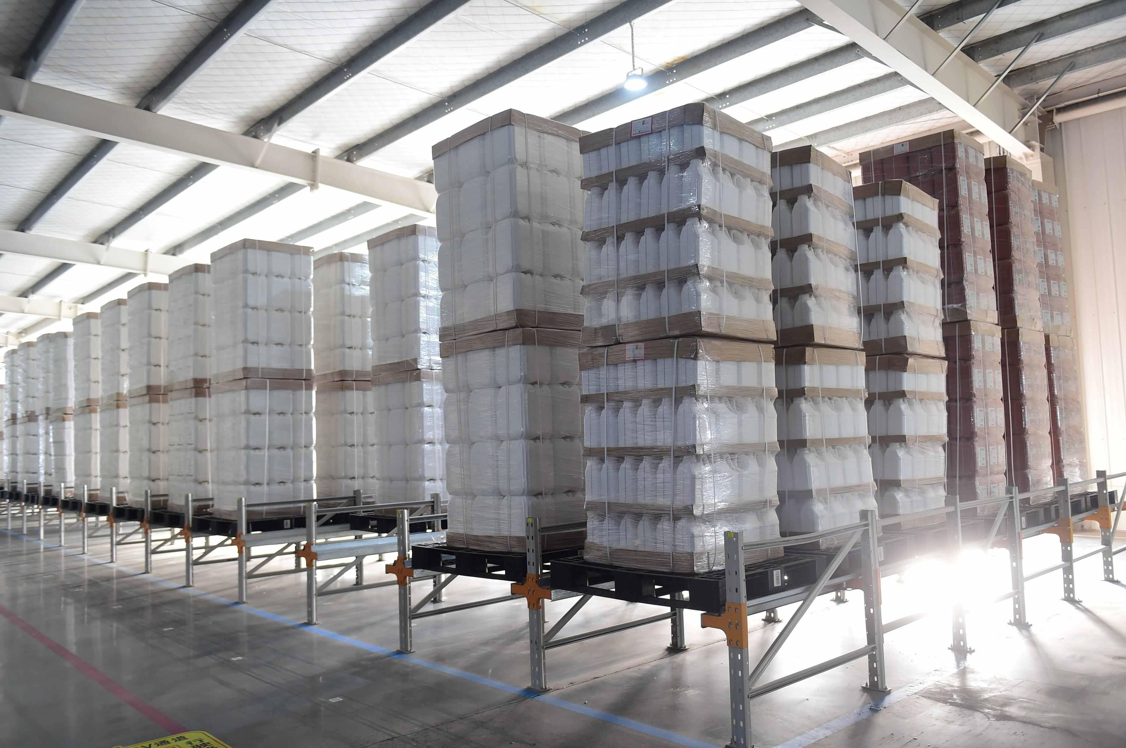 准备出厂的产品。