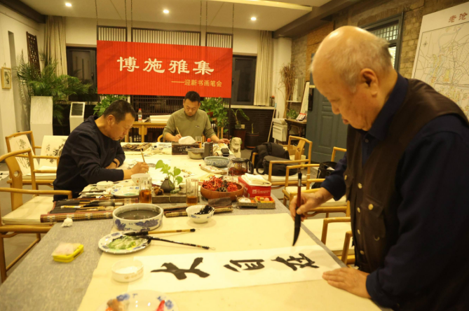 【组图】河北沧州：大运河畔翰墨飘香