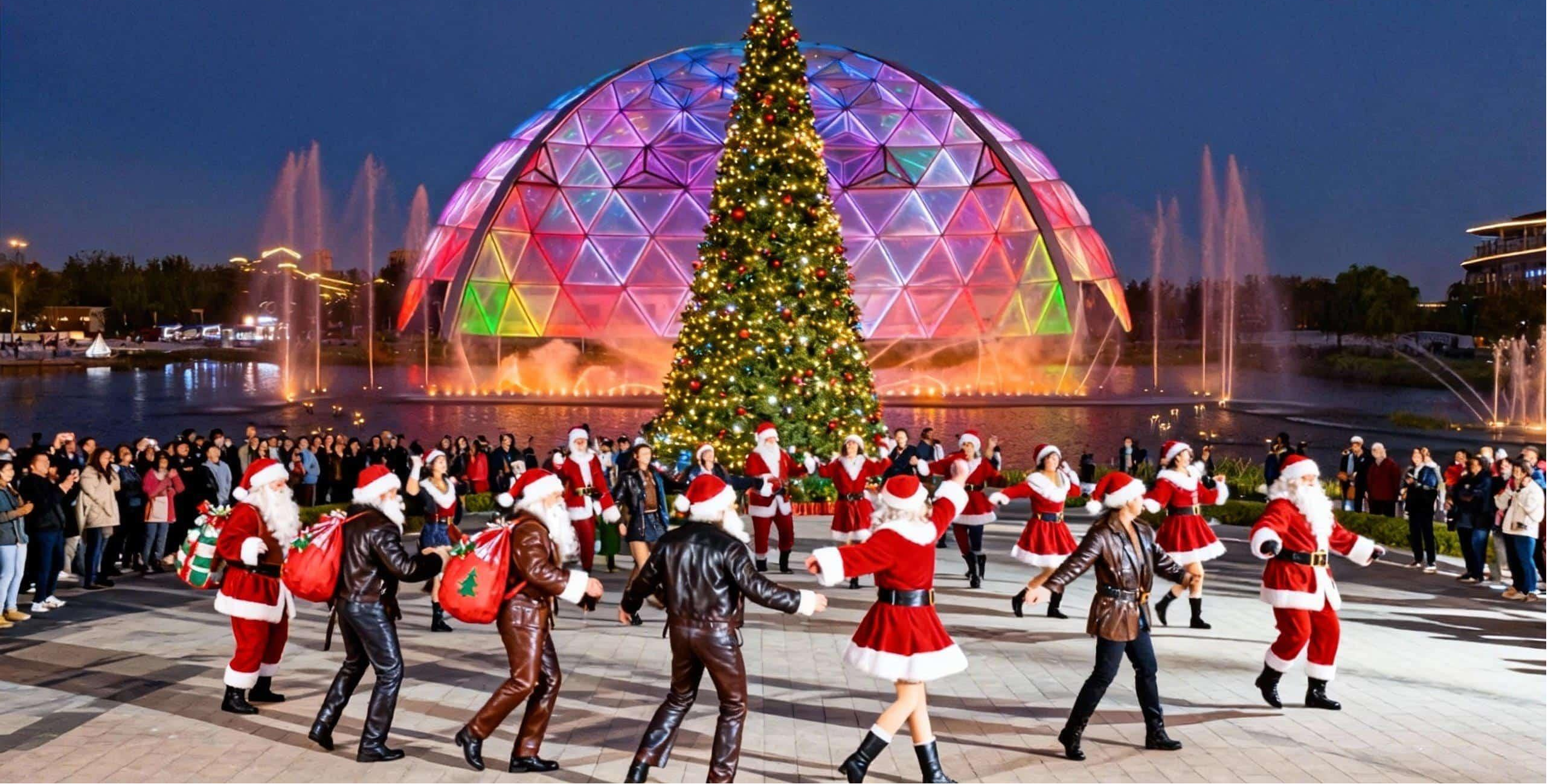 跨年「潮」这看!东方伊甸园双旦狂欢,潮玩嗨翻天