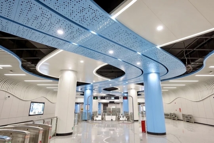 济南地铁4、8号线和6号线东段车站实景图又“上新”