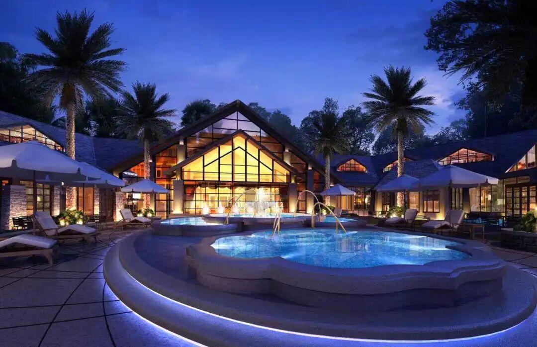 汤峪村温泉体验区