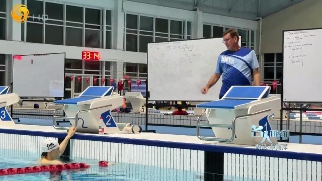 覃海洋谈初见明星教练迈克尔·波尔：他对我的成绩了如指掌