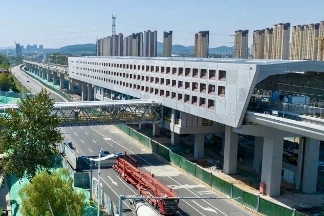 济南地铁4、8号线和6号线东段车站实景图又“上新”