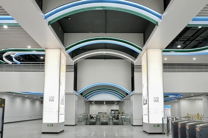 济南地铁4、8号线和6号线东段车站实景图又“上新”