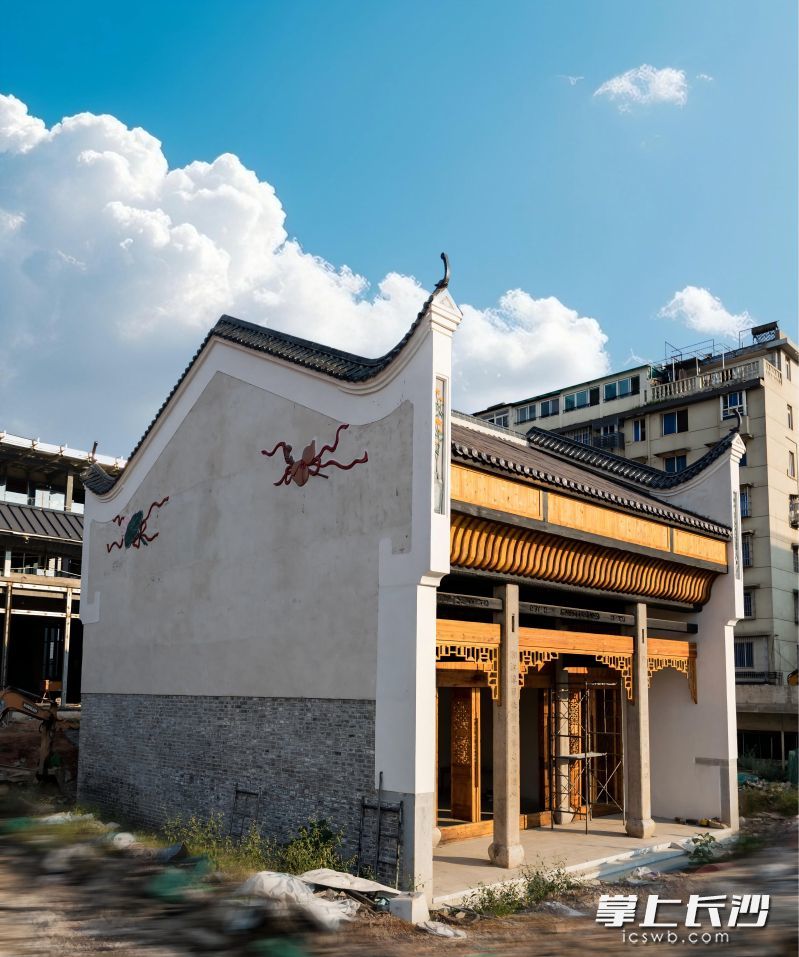 基本修复完成的天符宫。 除另注明外均为长沙晚报通讯员胡星供图