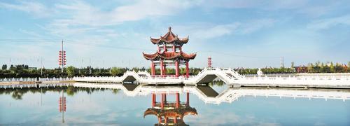 宁晋县黄儿营西村一角。