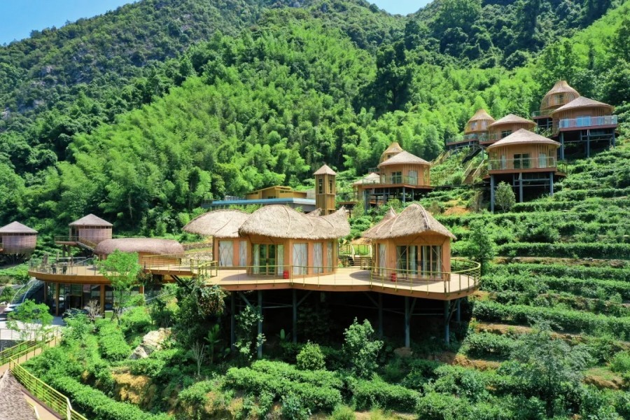 上犹县九曲&middot;龙溪谷民宿 易志强摄