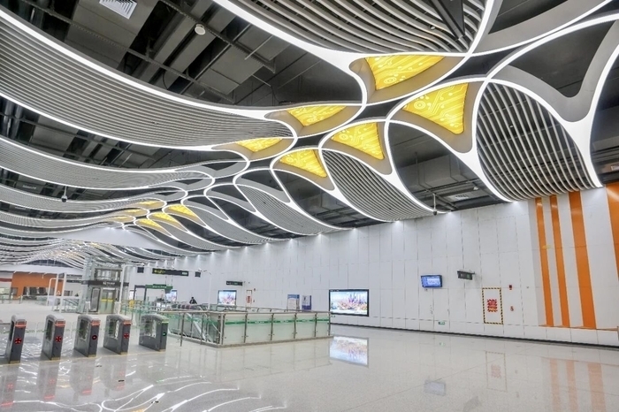 济南地铁4、8号线和6号线东段车站实景图又“上新”