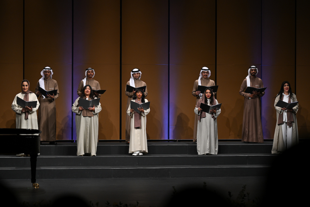 沙特的克罗拉合唱团的表演