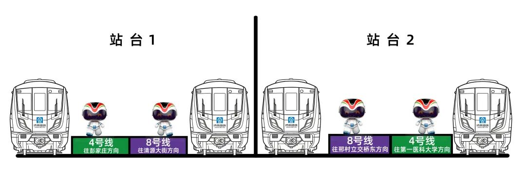 三线齐发！12月27日10时15分，济南地铁4、8号线和6号线东段开通运营