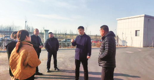 企业“知心人”深入企业了解情况。