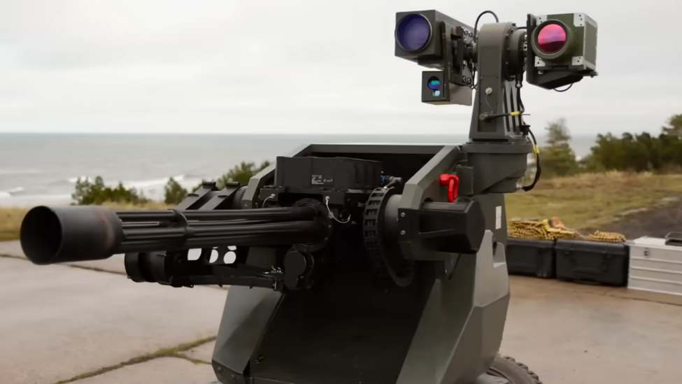 图为波兰稍早前展出的波兰“塔尔诺夫巨兽” 反无人机系统