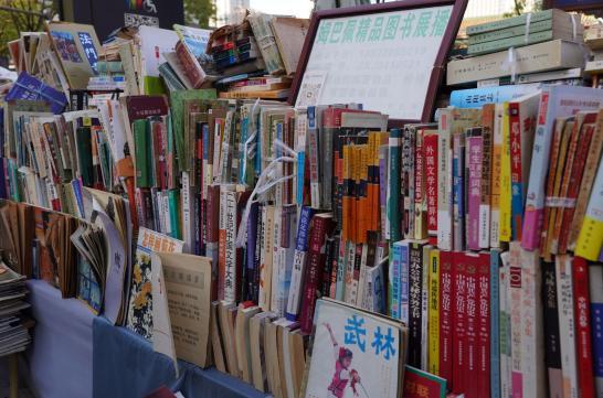 纸质书籍如何延续经营?欧亚学子在西安旧书市集探索答案