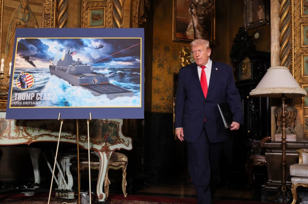 特朗普宣布建造“特朗普级”战舰:海军和我一起设计,我很懂审美