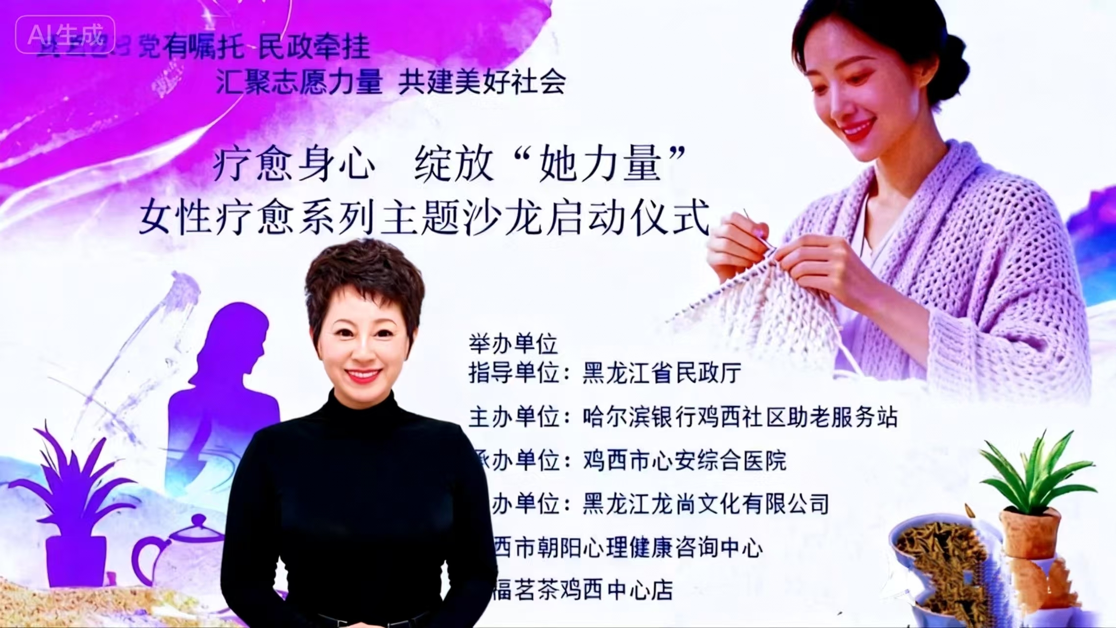 鸡西：“疗愈+”创新范式，让“她力量”向阳绽放——全国首个民政主导型女性疗愈系列主题沙龙破冰龙江