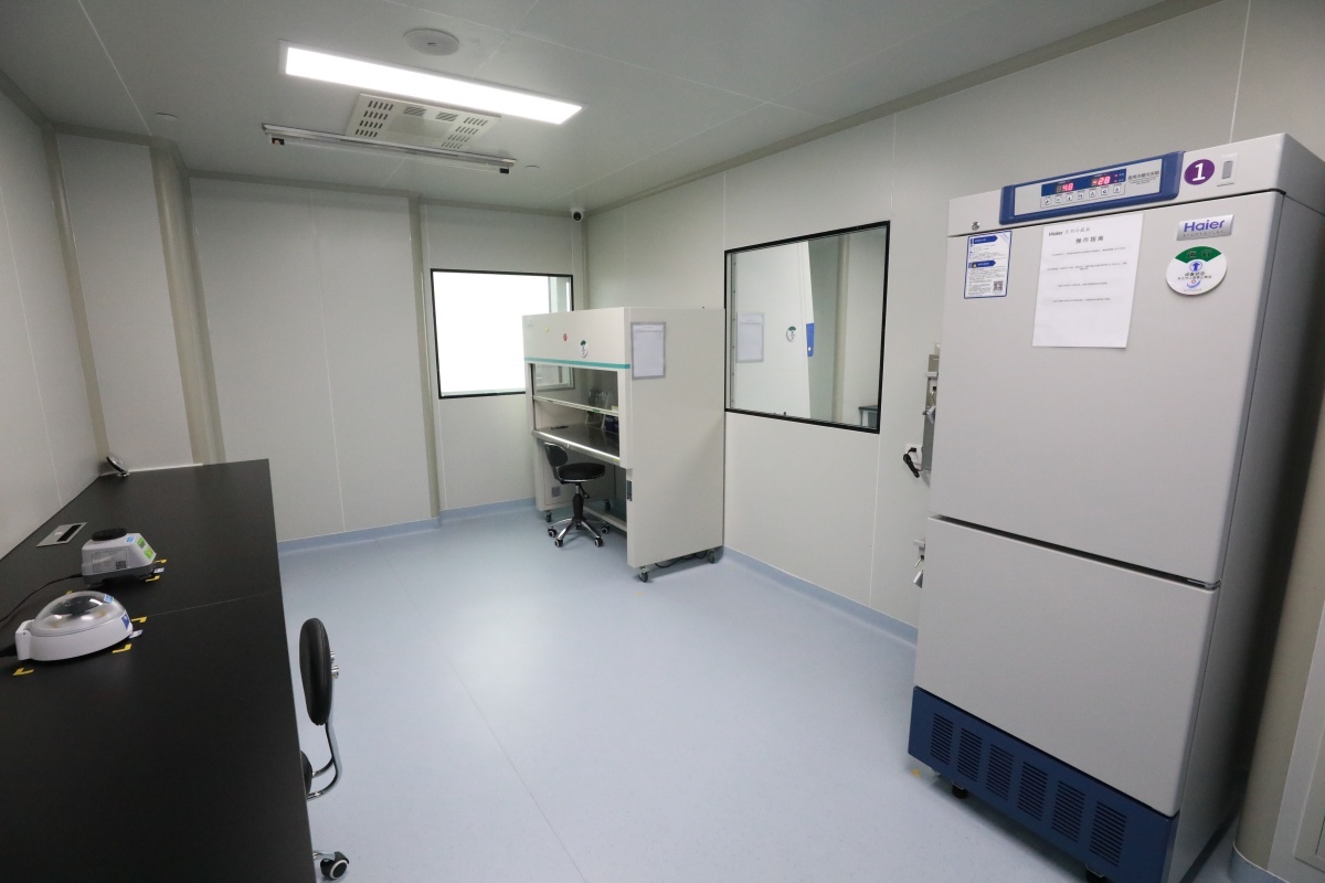 常德一医生殖医学中心PGD实验室试剂准备区