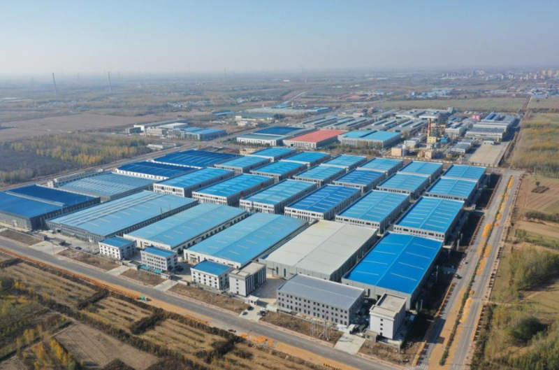 2025年11月13日,河北省新河县新型电池和新能源装备产业园。新华社发(李世强摄)