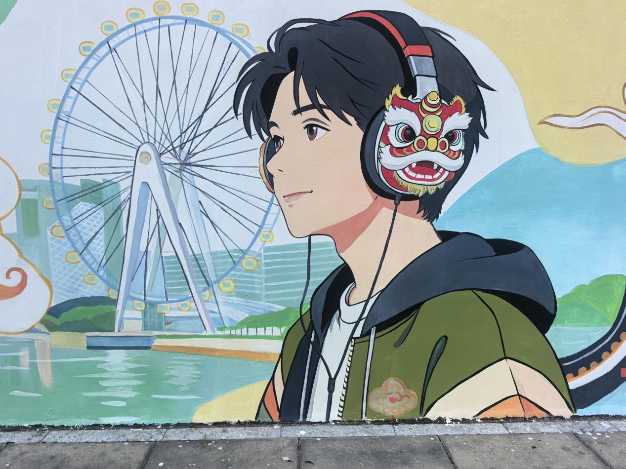 绘梦非遗，童韵湾区 ——臣田社区墙面彩绘以“故事画卷”演绎非遗传承新章