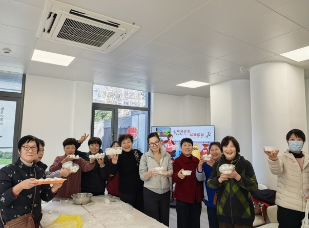 江北万宁社区：冬至包汤圆，分类记心间