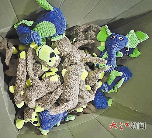 各式各样的宠物玩具