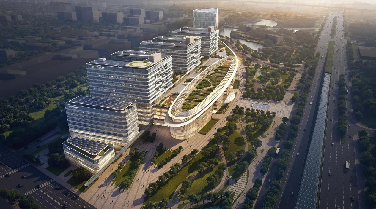 深圳市人民医院宝安医院项目效果图