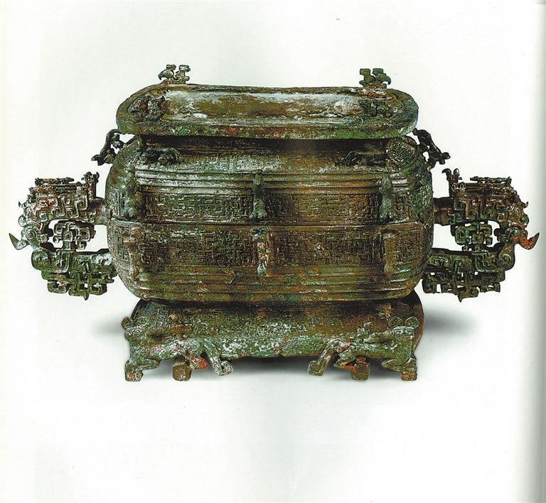 蟠虺瓦棱纹盨（本版图片均为资料图）