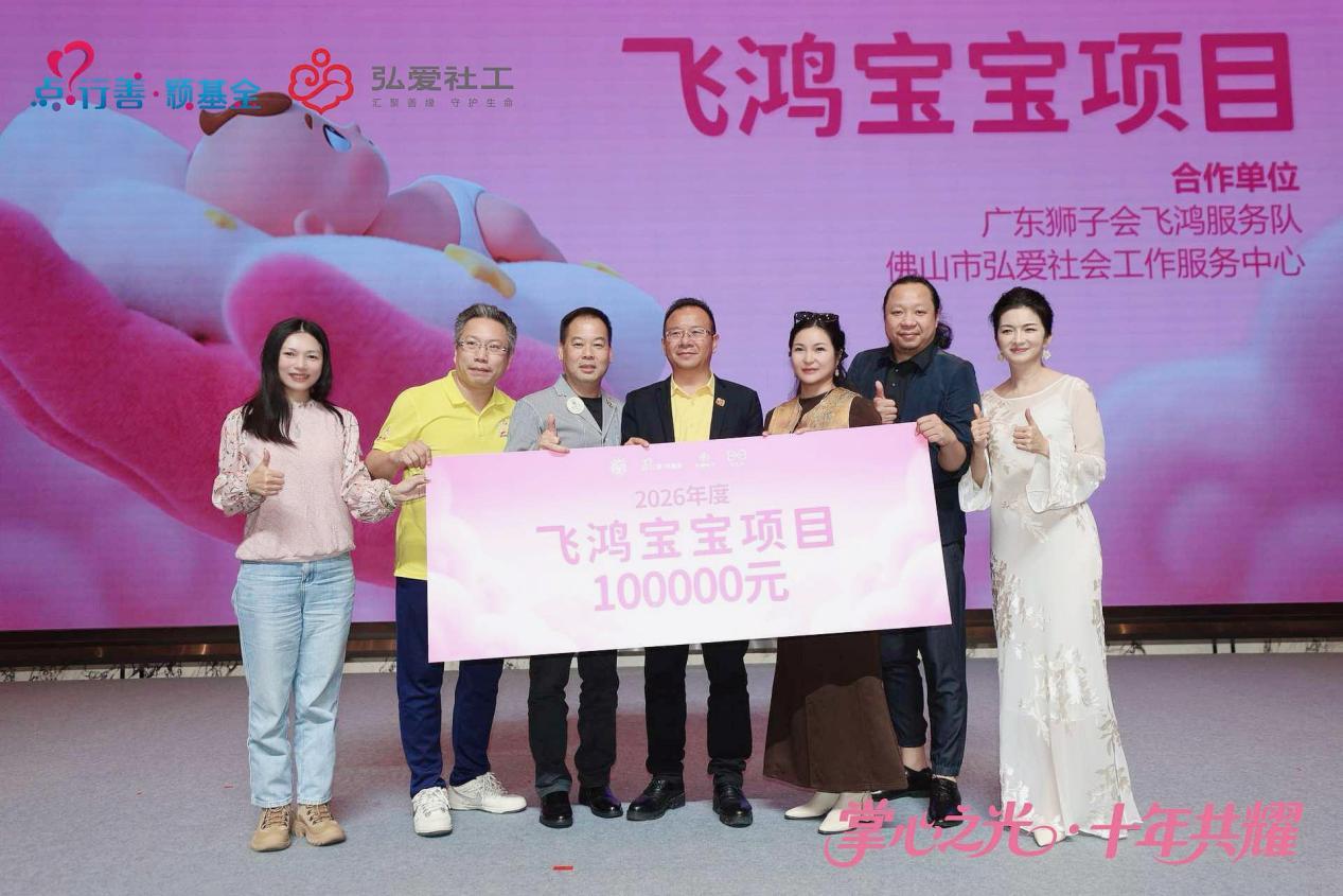 广东狮子会飞鸿宝宝2026年救助项目