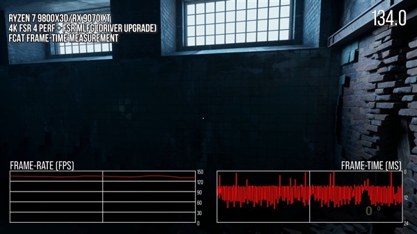 AMD FSR Redstone卡顿不是错觉！实测存在画面延迟、不稳定情况