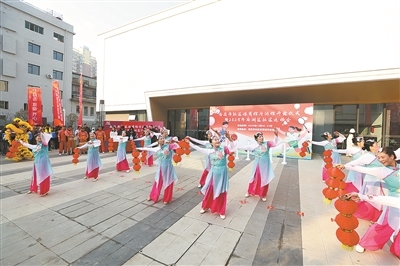 月池馆开馆活动舞蹈表演