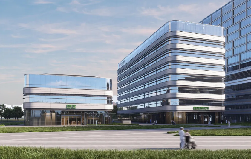 深圳市人民医院宝安医院感染楼效果图