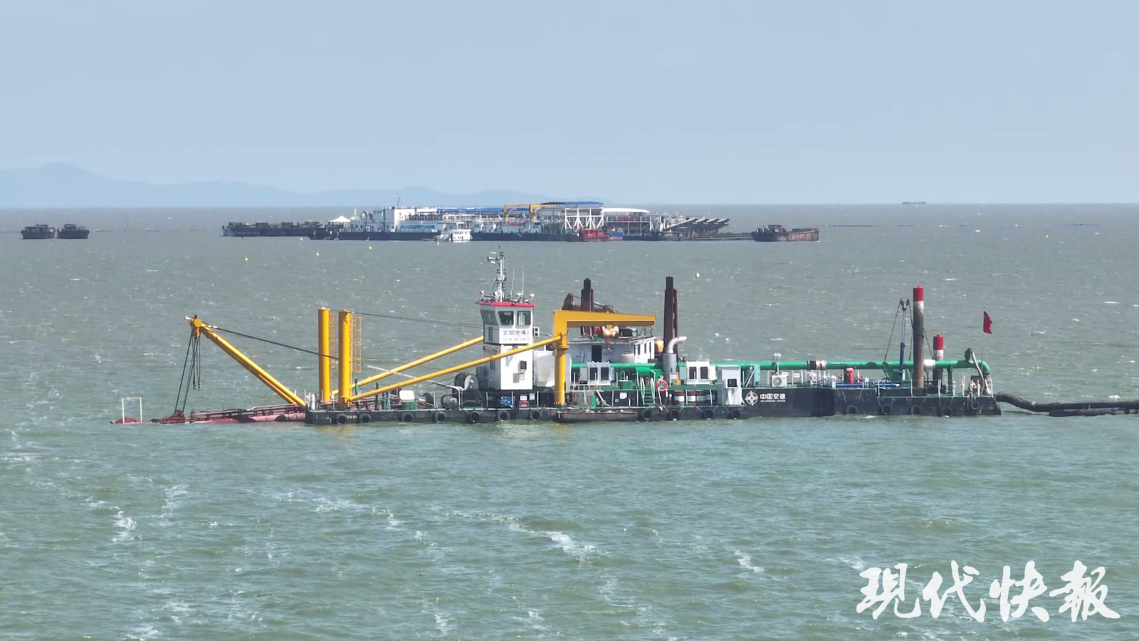 “太湖之光”在无锡宜兴太湖水域投入使用