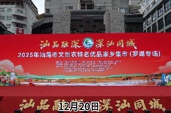 汕品融深 深汕同城 2025汕尾市文创农特名优品家乡集市