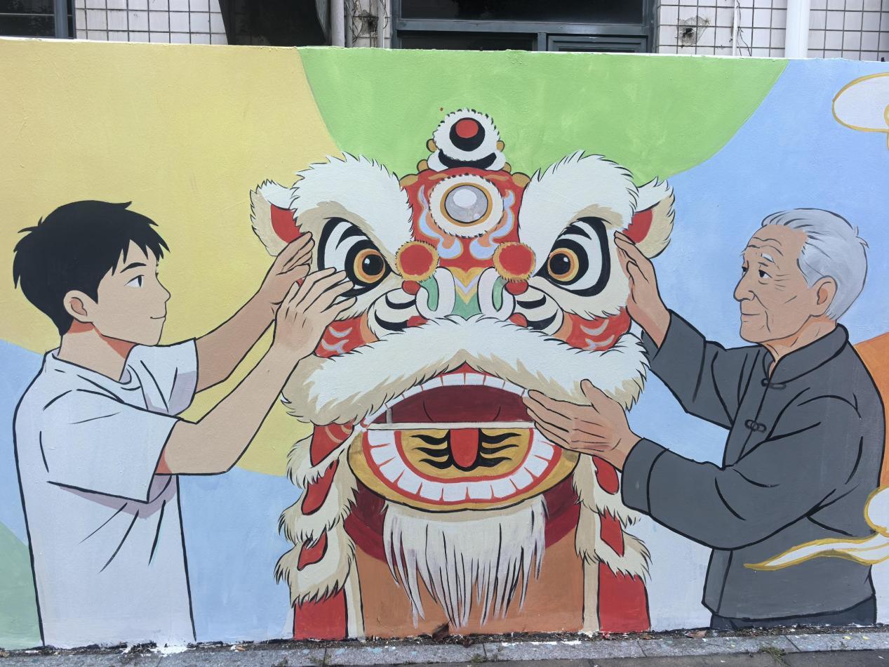 绘梦非遗，童韵湾区 ——臣田社区墙面彩绘以“故事画卷”演绎非遗传承新章