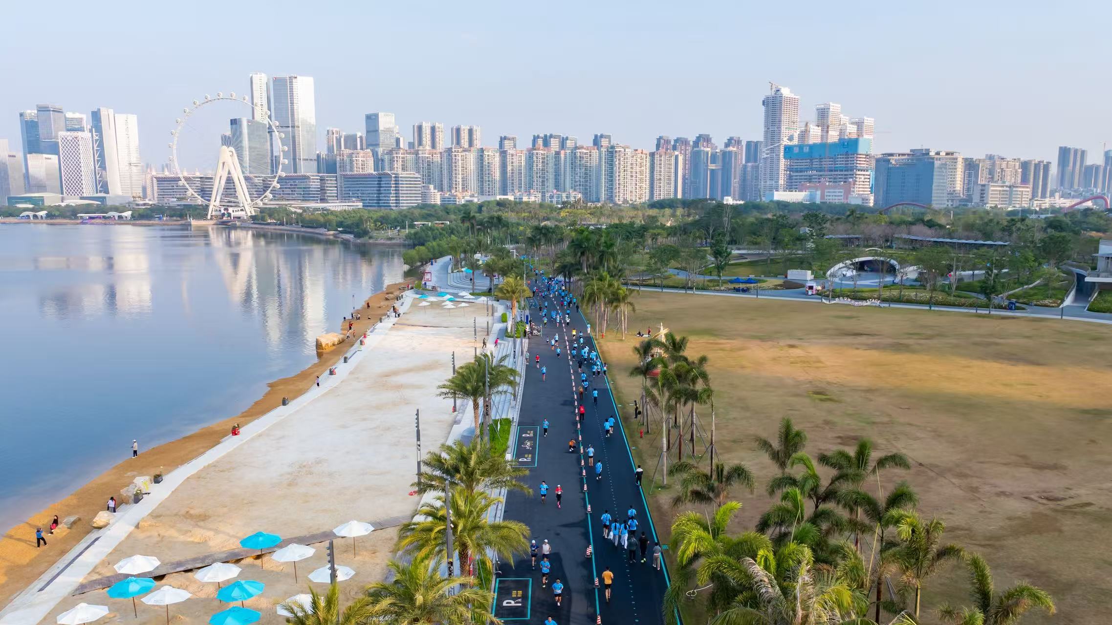 “活力前海&middot;悦动湾区”向前向海迎新跑正式开跑