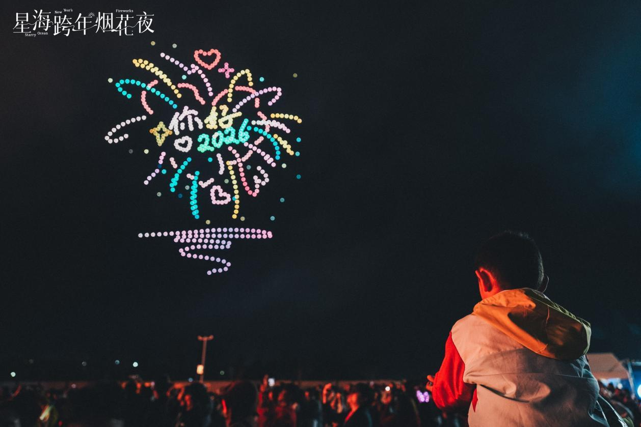 澄迈&middot;漓岛“星海跨年烟花夜”点亮自贸港夜空