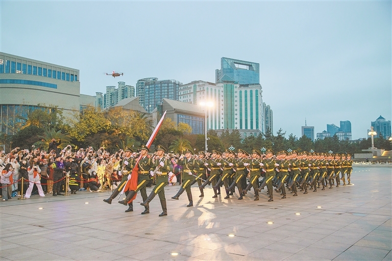 升旗仪式（图）