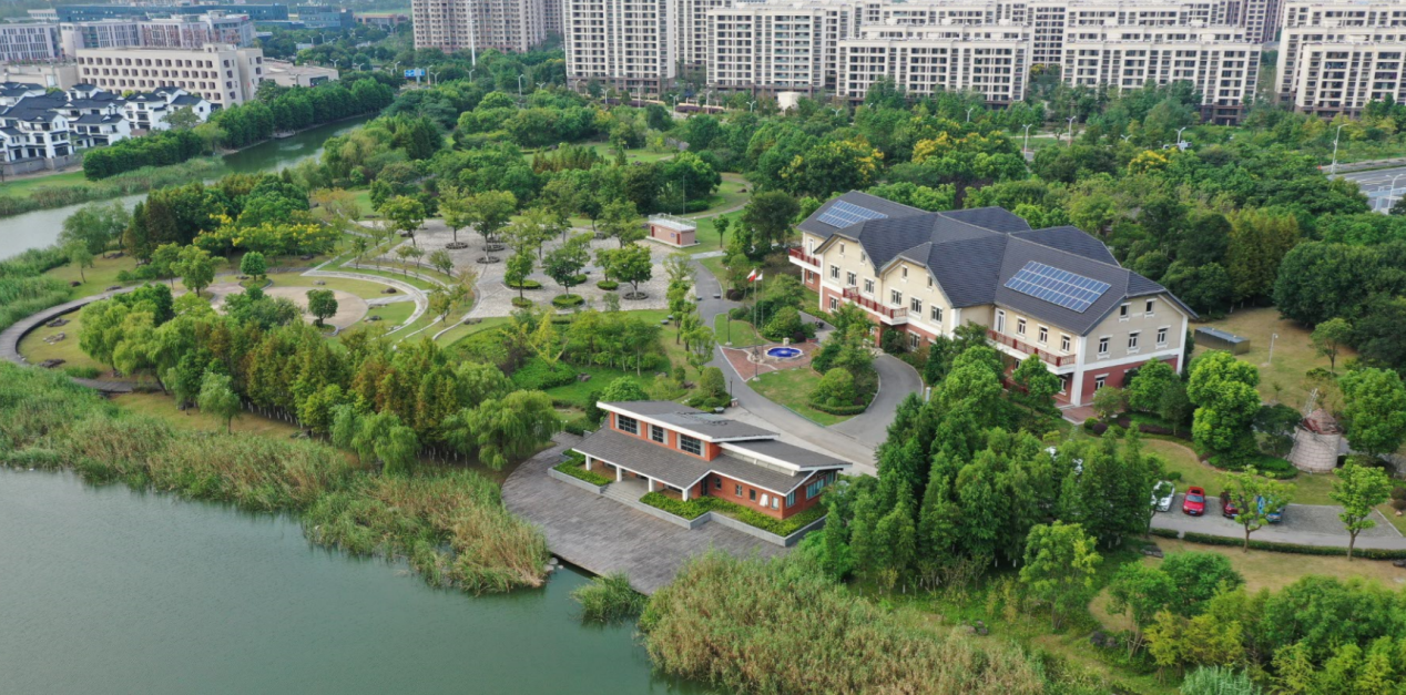 苏锡通园区中奥生态园。