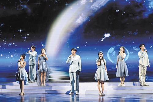 2025年12月30日，《青春河北》2026大学生新年晚会录制现场。本报记者 史晟全摄