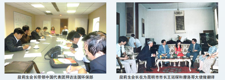 法中经济文化教育交流协会会长、马克国际教育集团有限公司董事长段莉生