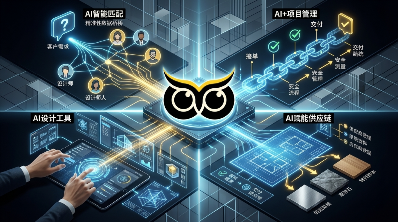 黑眼猫头鹰：AI为核心驱动力的设计产业智慧生态平台