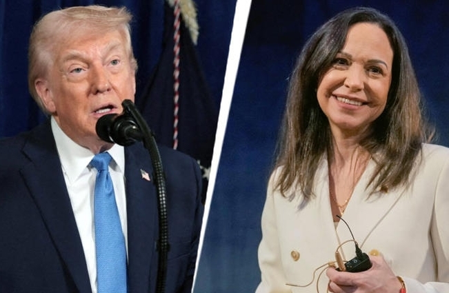 特朗普透露委反对派领导人将访美,回应是否会接受她的诺奖